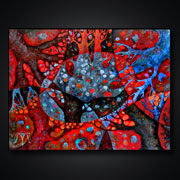 B�ume (2012) | 60 x 80 cm | Acryl auf Leinwand