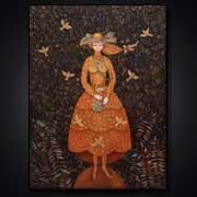 Gelbe Fantasie (2010) | 80 x 60 cm | Acryl auf Leinwand