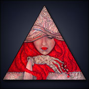 Rot und Wei&szlig; (2009) | 40 x 40 cm | Acryl auf Leinwand