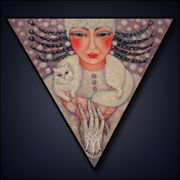 Warme Beziehung (2010) | 40 x 40 cm | Acryl auf Leinwand