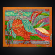 Wei�e Feder (2008) | 40 x 30 cm | Acryl auf Leinwand