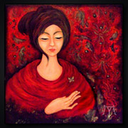 Chio-Chio-San (2010) | 40 x 40 cm | Acryl auf Leinwand