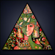 Tick-Tack (2010) | 40 x 40 cm | Acryl auf Leinwand