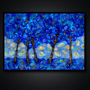 Wind (2013) | 50 x 70 cm | Acryl auf Leinwand